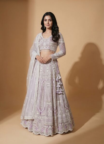 Crystal Glow Festive Dress